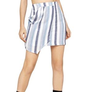 BCBG mini angled skirt